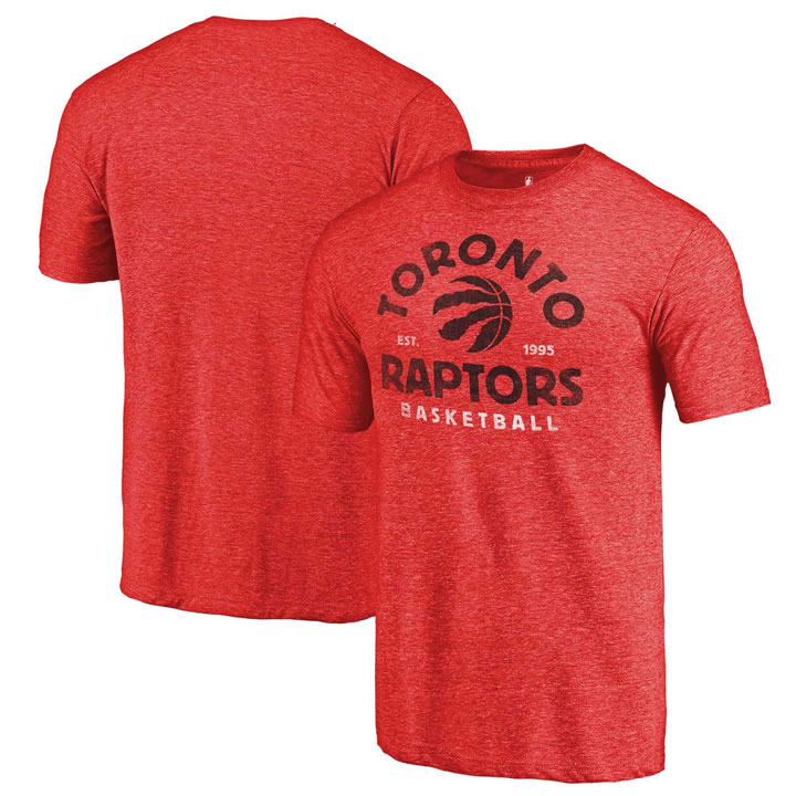 Toronto Raptors Red Vintage Arch Fanatics Branded Tri-Blend T-Shirt,We sell and wholesale Toronto Raptors Red Vintage Arch Fanatics Branded Tri-Blend T-Shirt on line form chian!
